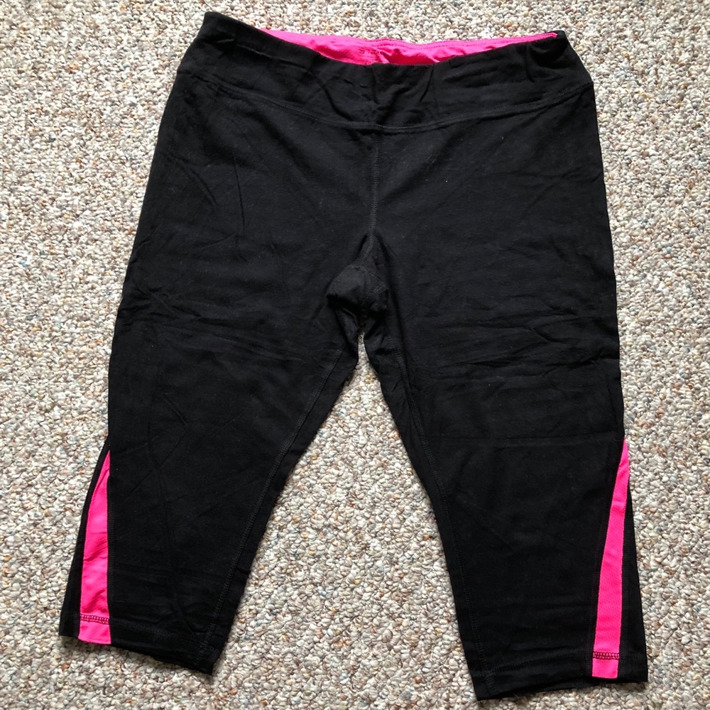 Women's Tek Gear Knee Pant Leggings Size XL